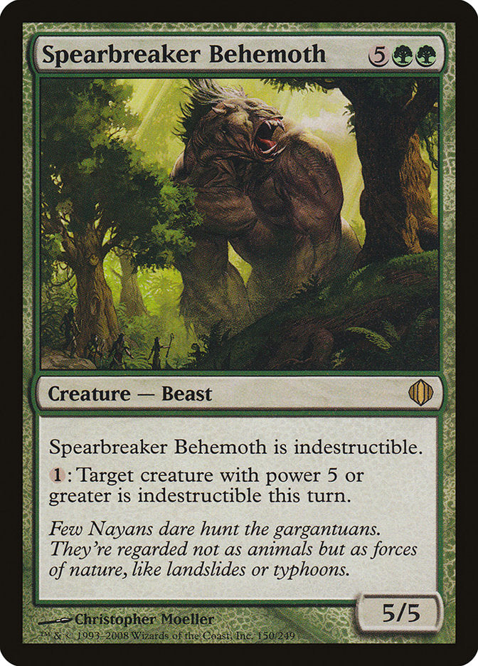 Spearbreaker Behemoth [Shards of Alara] | Gate City Games LLC