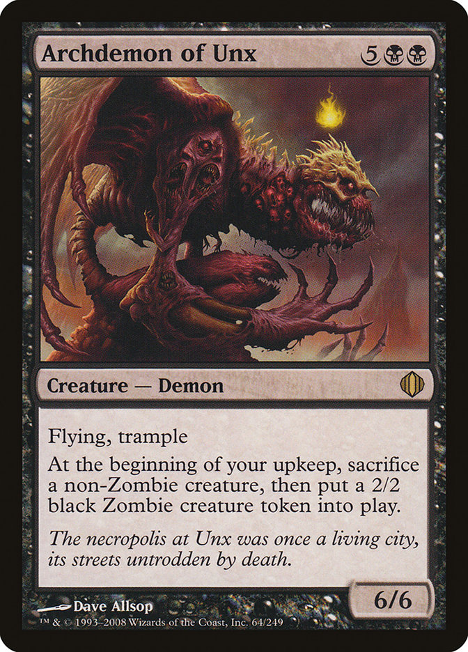 Archdemon of Unx [Shards of Alara] | Gate City Games LLC
