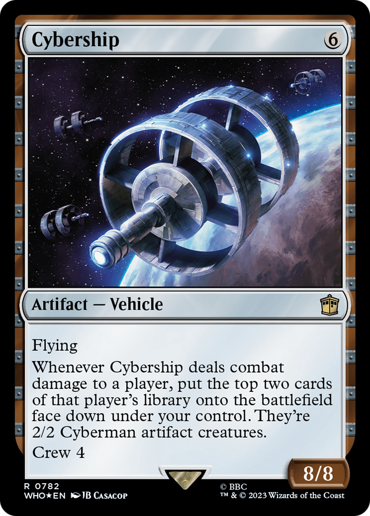 Cybership (Surge Foil) [Doctor Who] | Gate City Games LLC