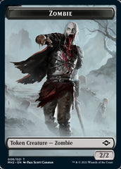 Squirrel // Zombie Double-Sided Token [Modern Horizons 2 Tokens] | Gate City Games LLC