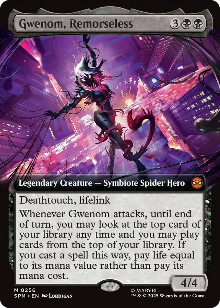 Gwenom, Remorseless (Extended Art) [Marvel's Spider-Man] | Gate City Games LLC