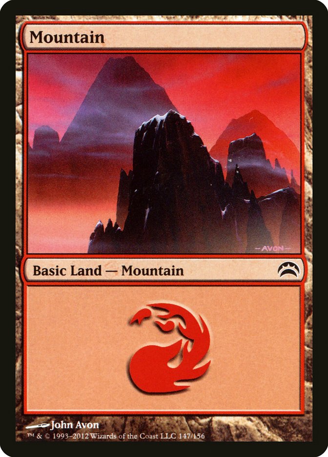 Mountain (147) [Planechase 2012] | Gate City Games LLC
