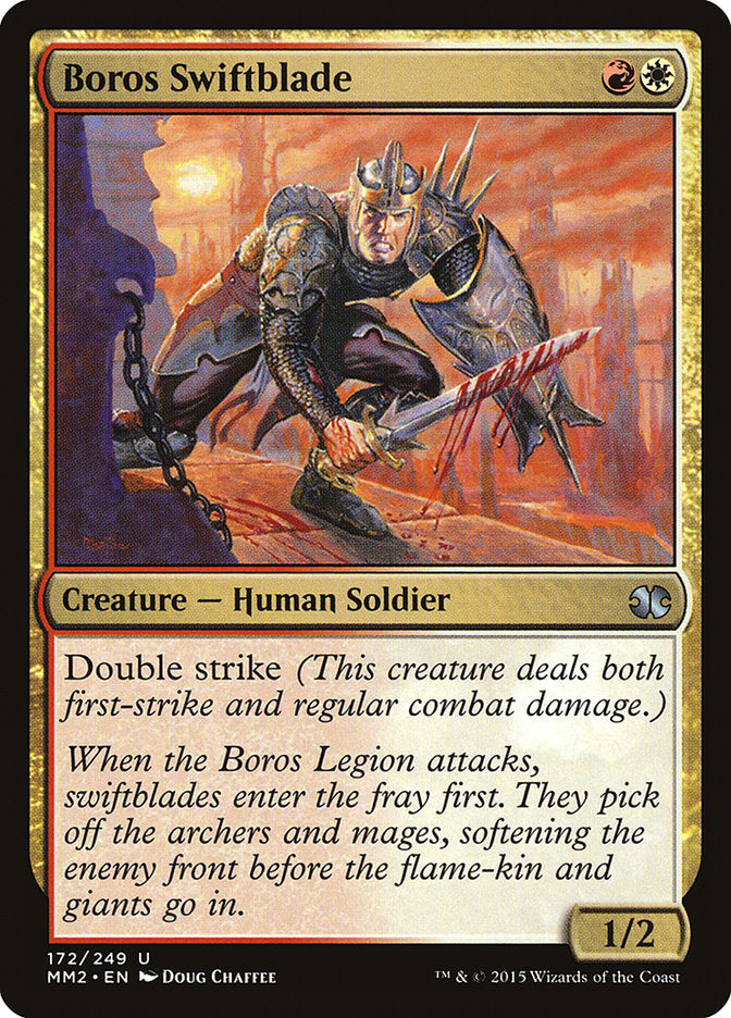 Boros Swiftblade [Modern Masters 2015] | Gate City Games LLC