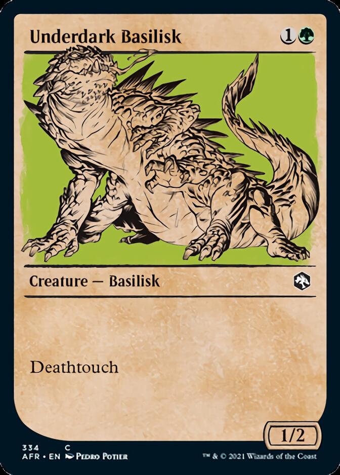 Underdark Basilisk (Showcase) [Dungeons & Dragons: Adventures in the Forgotten Realms] | Gate City Games LLC