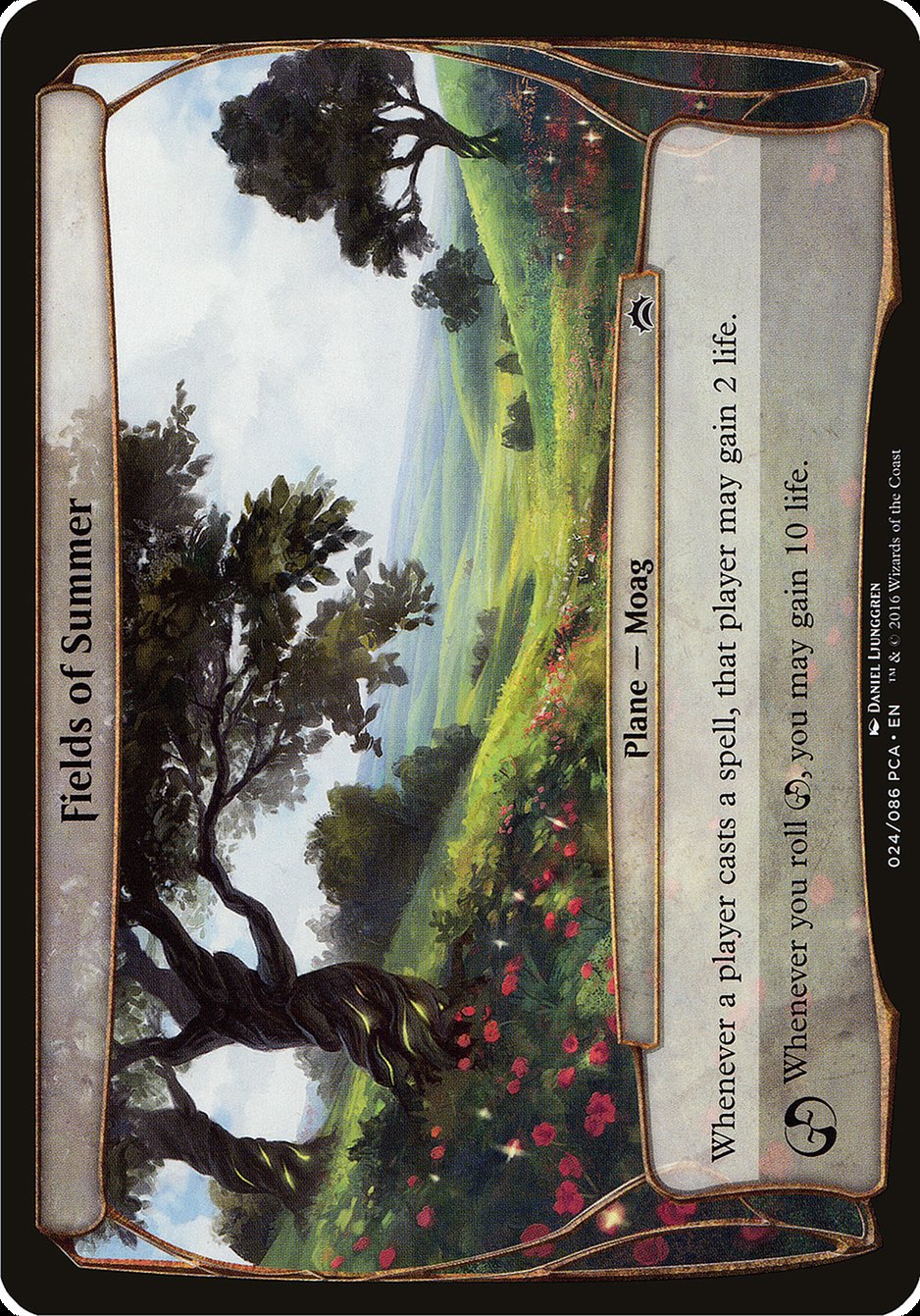 Fields of Summer (Planes) [Planechase Anthology Planes] | Gate City Games LLC