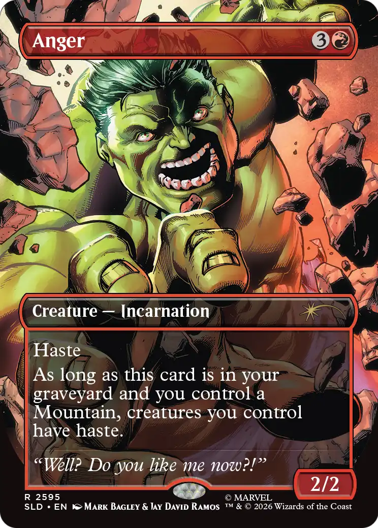 Anger (2595) [Secret Lair Drop Series] | Gate City Games LLC