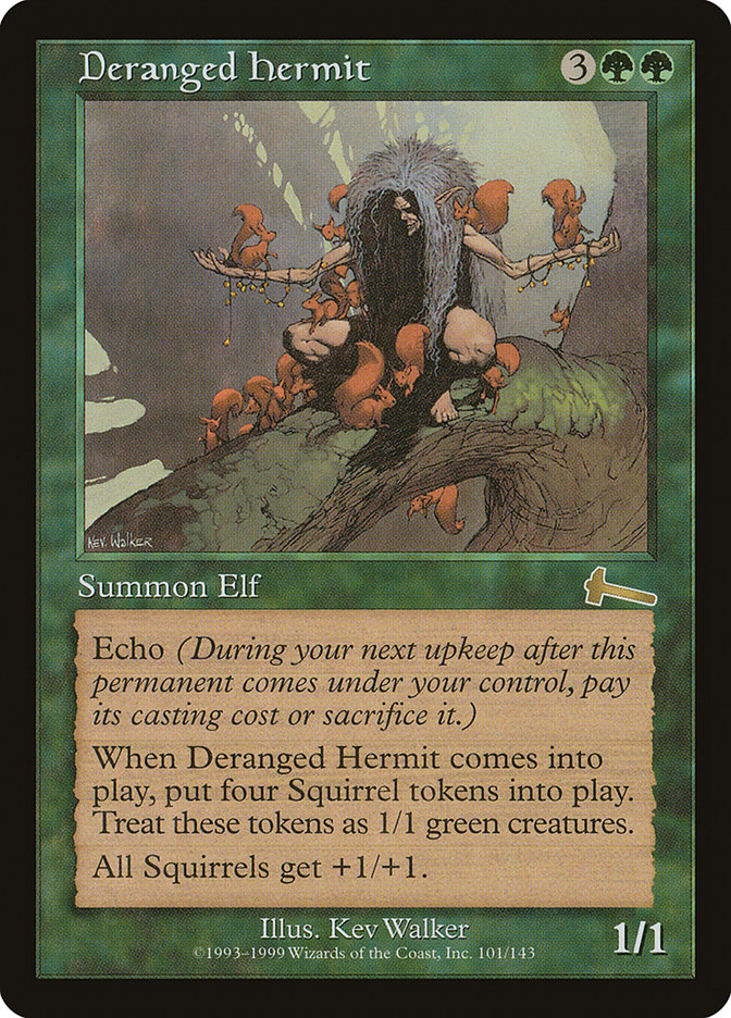 Deranged Hermit [Urza's Legacy] | Gate City Games LLC