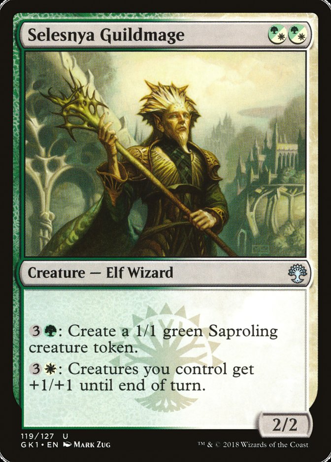 Selesnya Guildmage [Guilds of Ravnica Guild Kit] | Gate City Games LLC