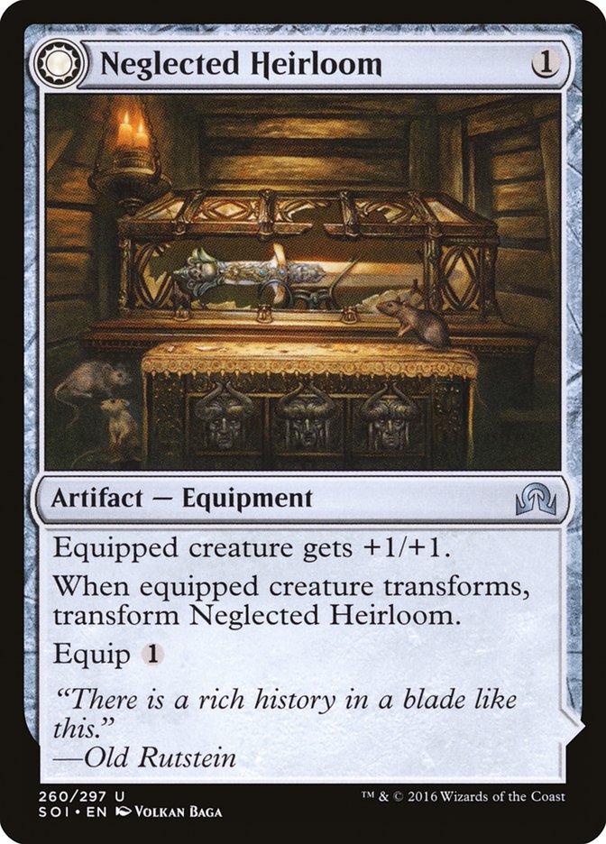 Neglected Heirloom // Ashmouth Blade [Shadows over Innistrad] | Gate City Games LLC