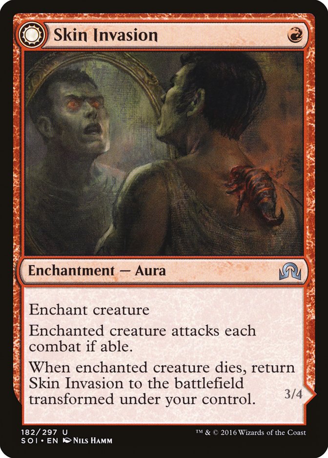 Skin Invasion // Skin Shedder [Shadows over Innistrad] | Gate City Games LLC