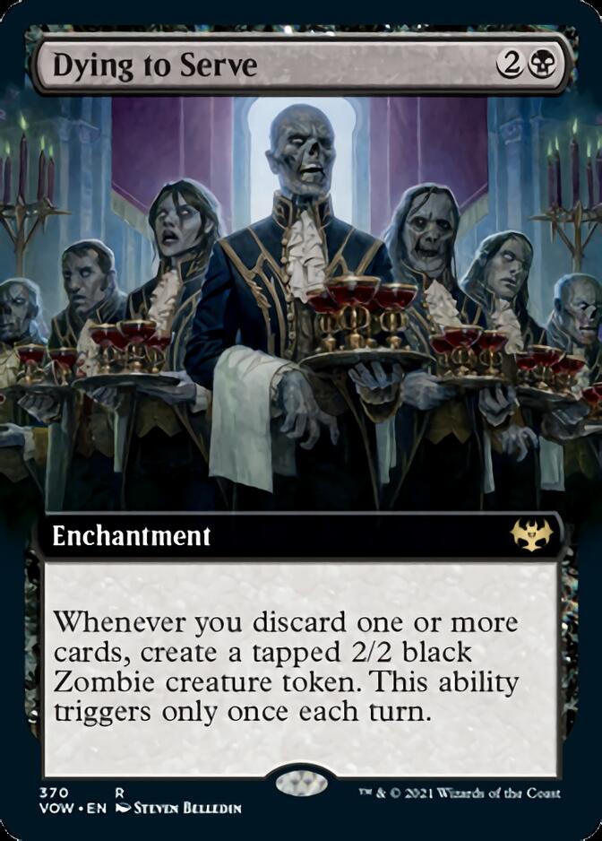 Dying to Serve (Extended Art) [Innistrad: Crimson Vow] | Gate City Games LLC