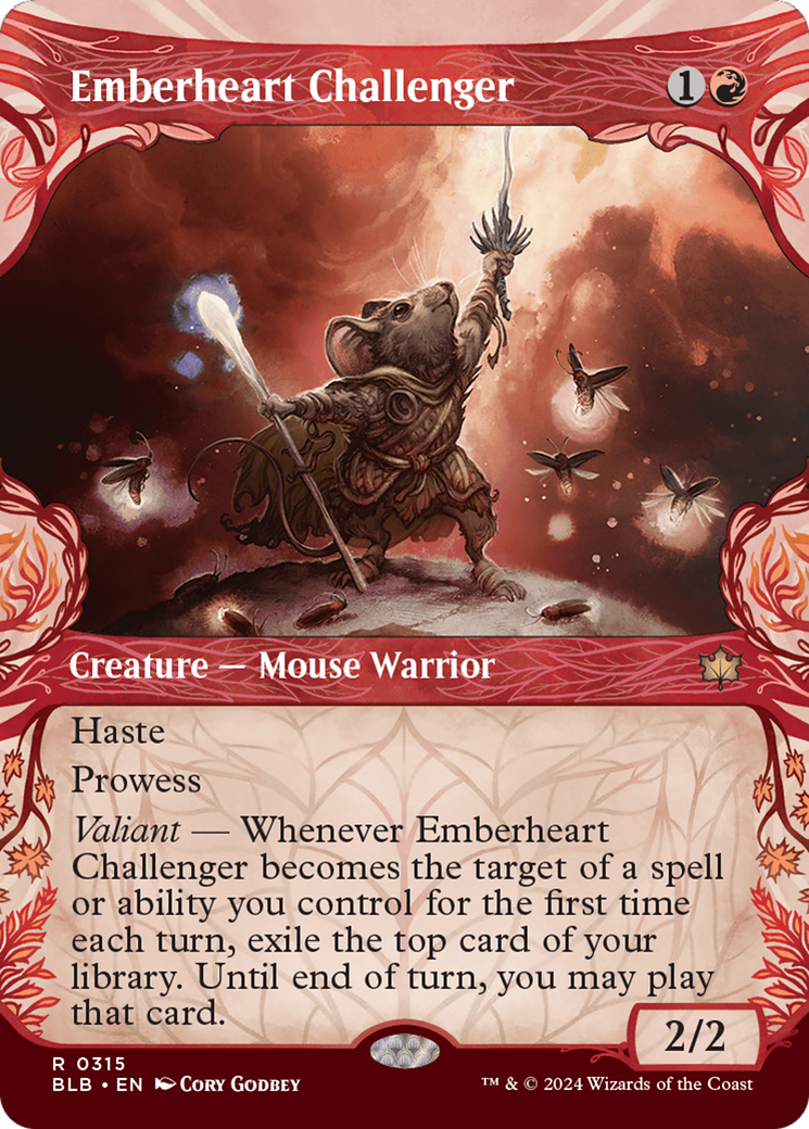 Emberheart Challenger (Showcase) [Bloomburrow] | Gate City Games LLC