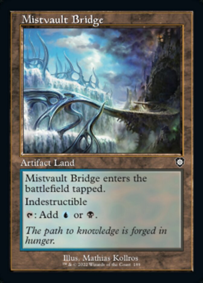Mistvault Bridge (Retro) [The Brothers' War Commander] | Gate City Games LLC