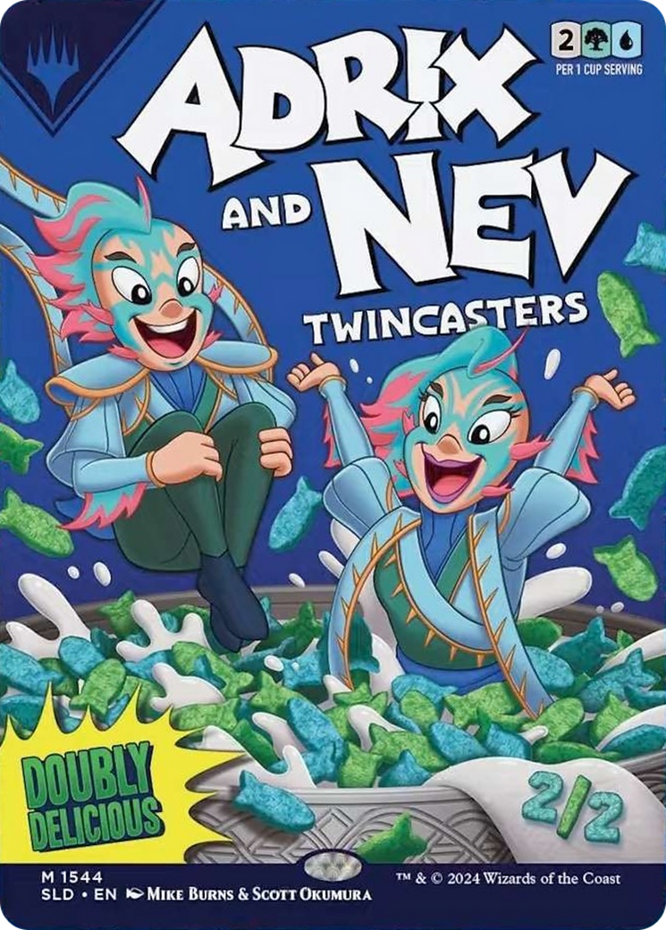 Adrix and Nev, Twincasters [Secret Lair Drop Series] | Gate City Games LLC