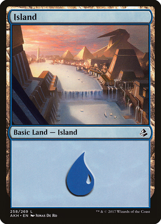 Island (258) [Amonkhet] | Gate City Games LLC