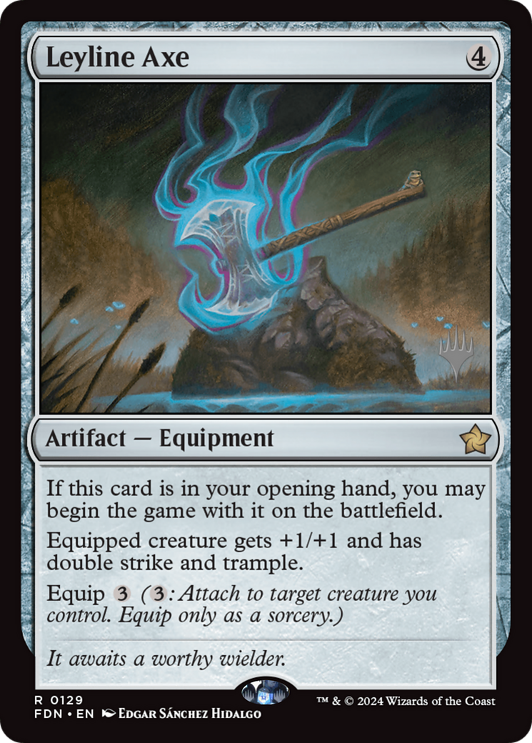 Leyline Axe [Foundations Promos] | Gate City Games LLC
