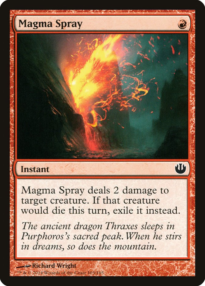 Magma Spray [Journey into Nyx] | Gate City Games LLC
