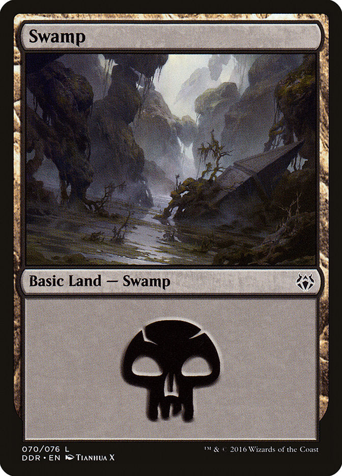Swamp (70) [Duel Decks: Nissa vs. Ob Nixilis] | Gate City Games LLC