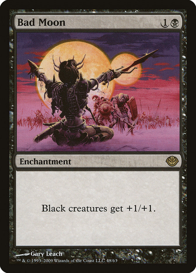 Bad Moon [Duel Decks: Garruk vs. Liliana] | Gate City Games LLC