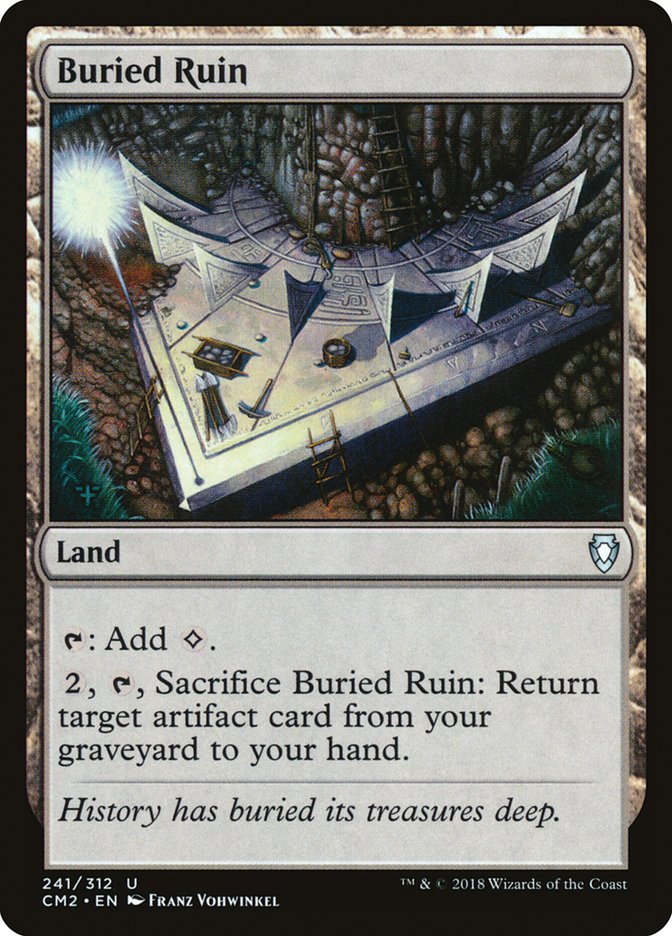 Buried Ruin [Commander Anthology Volume II] | Gate City Games LLC
