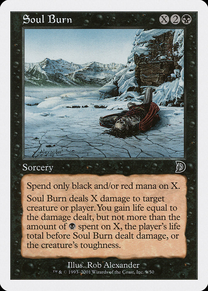 Soul Burn [Deckmasters] | Gate City Games LLC