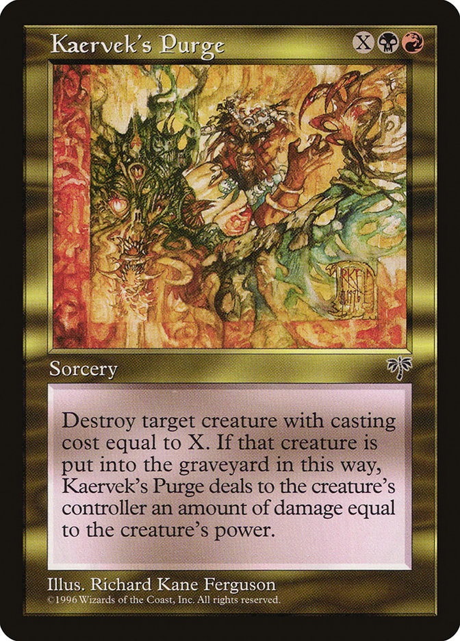 Kaervek's Purge [Mirage] | Gate City Games LLC