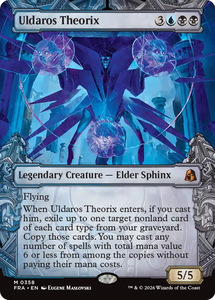 Uldaros Theorix (Showcase) (0358) [Reality Fracture] | Gate City Games LLC