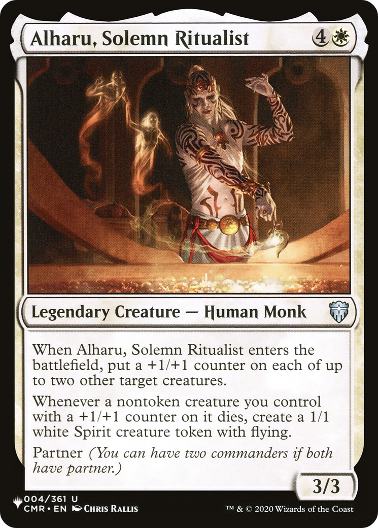 Alharu, Solemn Ritualist [The List Reprints] | Gate City Games LLC