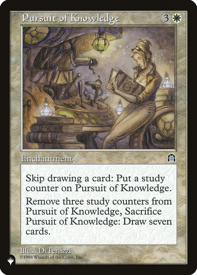 Pursuit of Knowledge [The List] | Gate City Games LLC