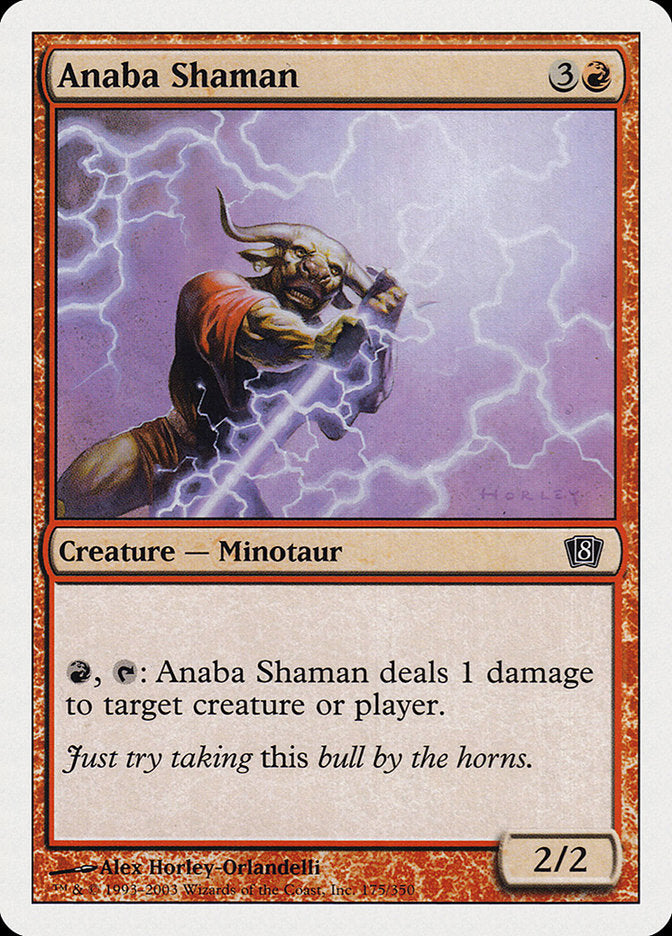Anaba Shaman [Eighth Edition] | Gate City Games LLC