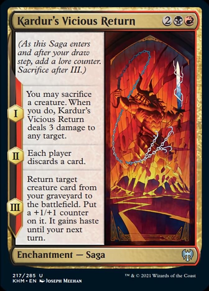 Kardur's Vicious Return [Kaldheim] | Gate City Games LLC