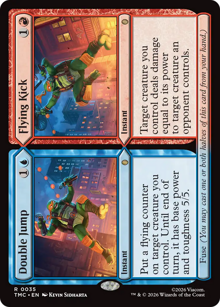 Double Jump // Flying Kick [Teenage Mutant Ninja Turtles Commander] | Gate City Games LLC