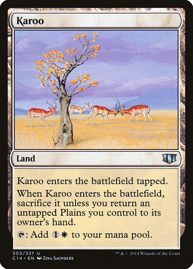 Karoo [Commander 2014] | Gate City Games LLC