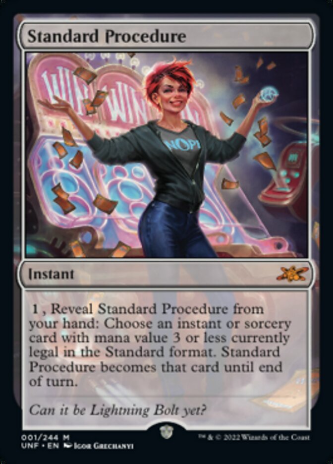 Standard Procedure [Unfinity] | Gate City Games LLC