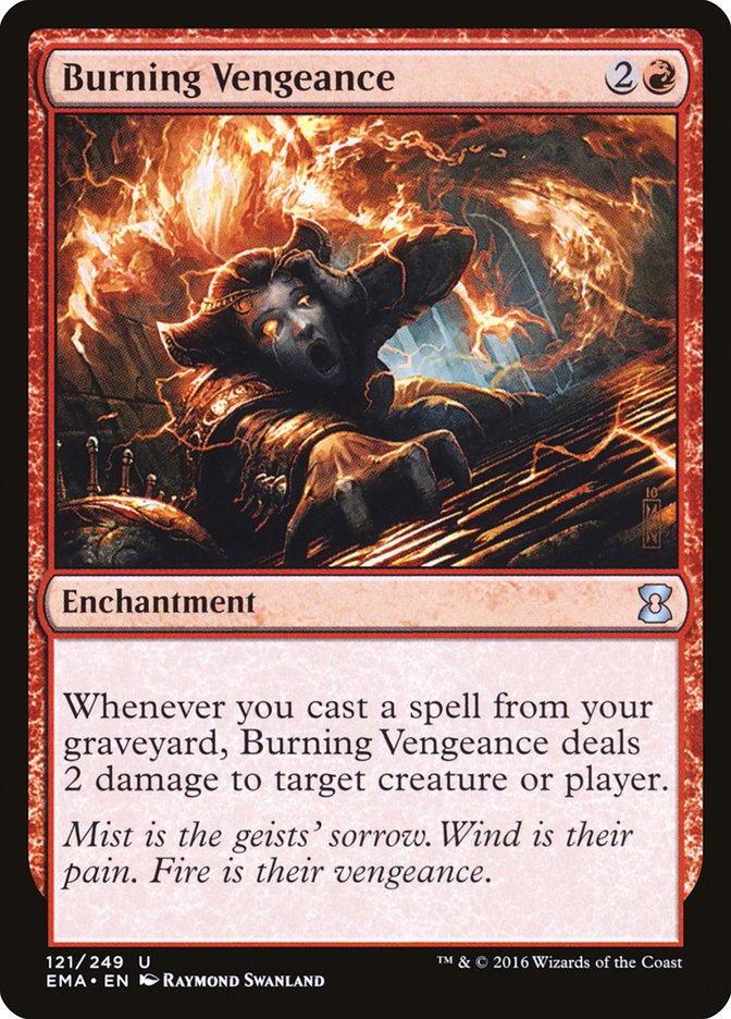 Burning Vengeance [Eternal Masters] | Gate City Games LLC