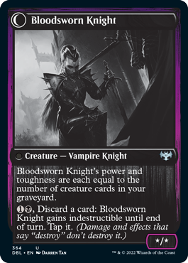 Bloodsworn Squire // Bloodsworn Knight [Innistrad: Double Feature] | Gate City Games LLC