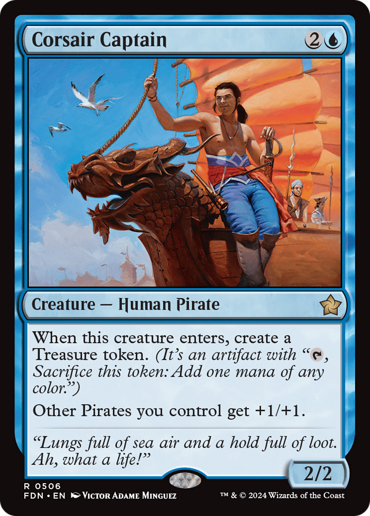 Corsair Captain [Foundations] | Gate City Games LLC
