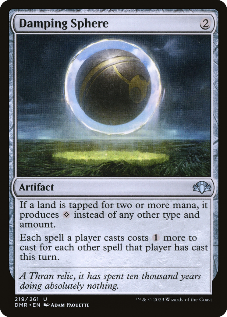 Damping Sphere [Dominaria Remastered] | Gate City Games LLC