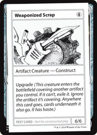 Weaponized Scrap (2021 Edition) [Mystery Booster Playtest Cards] | Gate City Games LLC