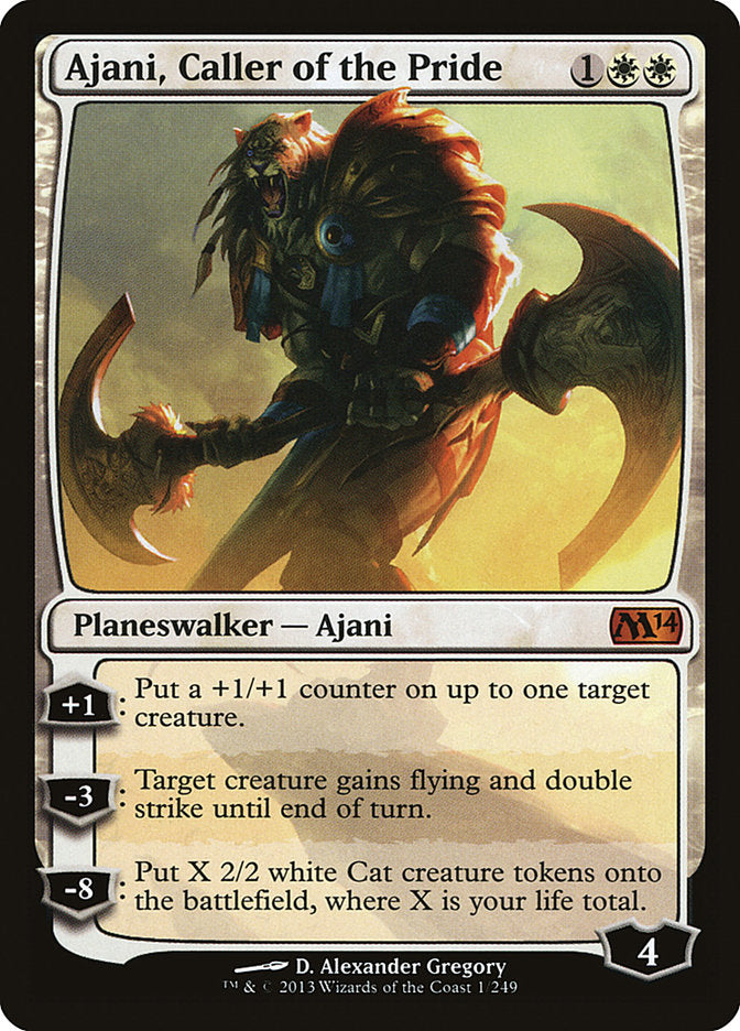 Ajani, Caller of the Pride [Magic 2014] | Gate City Games LLC