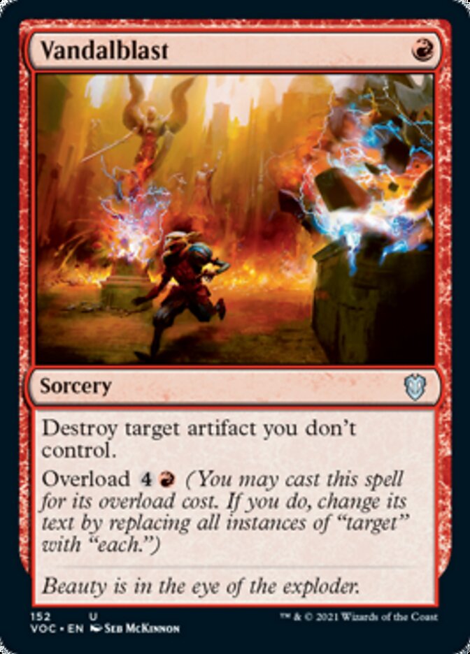 Vandalblast [Innistrad: Crimson Vow Commander] | Gate City Games LLC