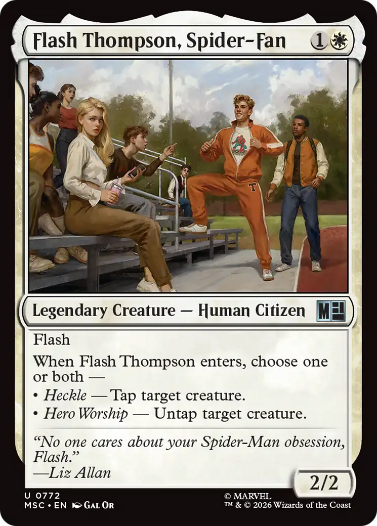 Flash Thompson, Spider-Fan [Marvel Super Heroes Commander] | Gate City Games LLC