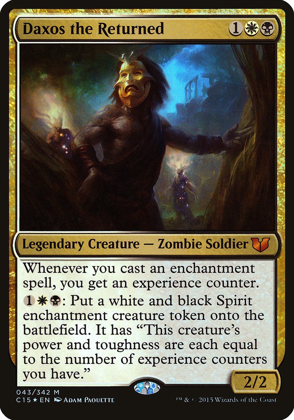Daxos the Returned (Oversized) [Commander 2015 Oversized] | Gate City Games LLC