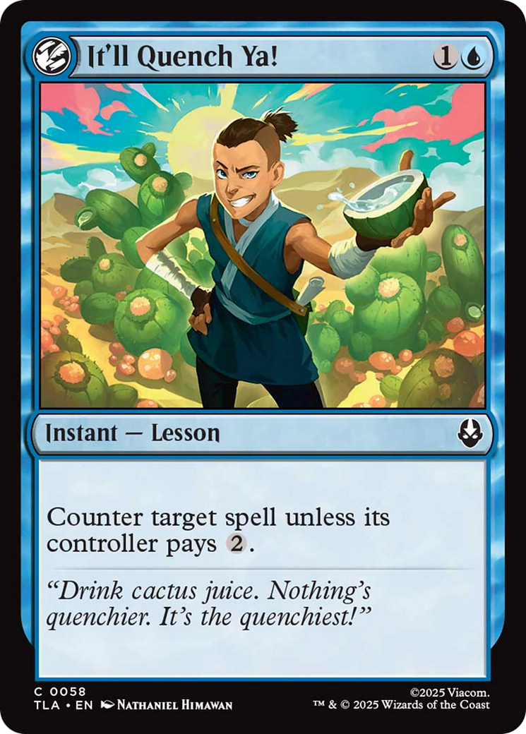 It'll Quench Ya! [Avatar: The Last Airbender] | Gate City Games LLC