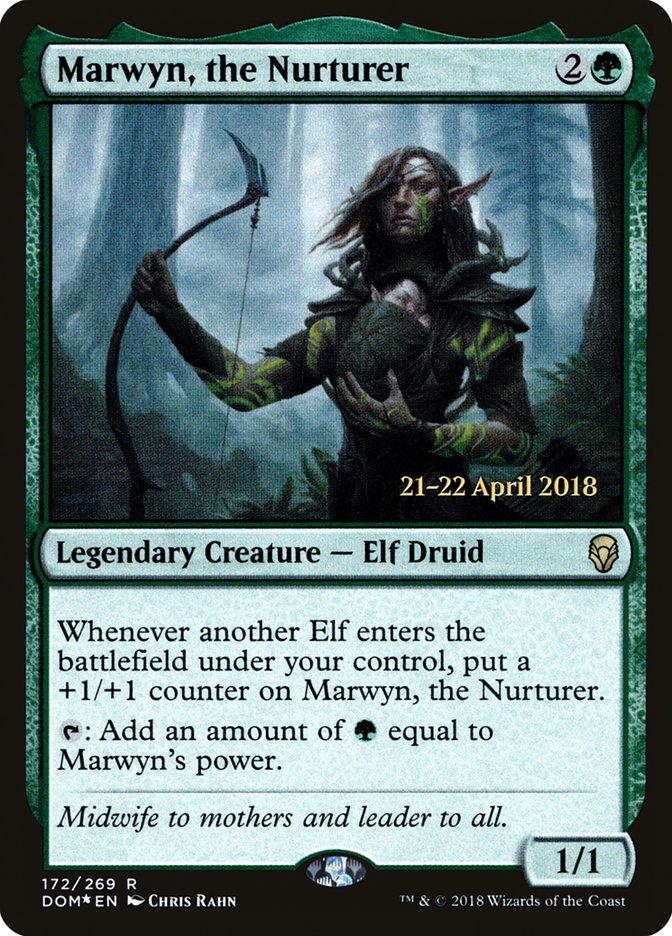 Marwyn, the Nurturer [Dominaria Prerelease Promos] | Gate City Games LLC