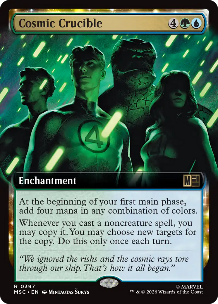 Cosmic Crucible (Extended Art) [Marvel Super Heroes Commander] | Gate City Games LLC