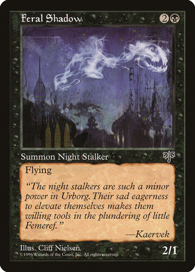 Feral Shadow [Mirage] | Gate City Games LLC