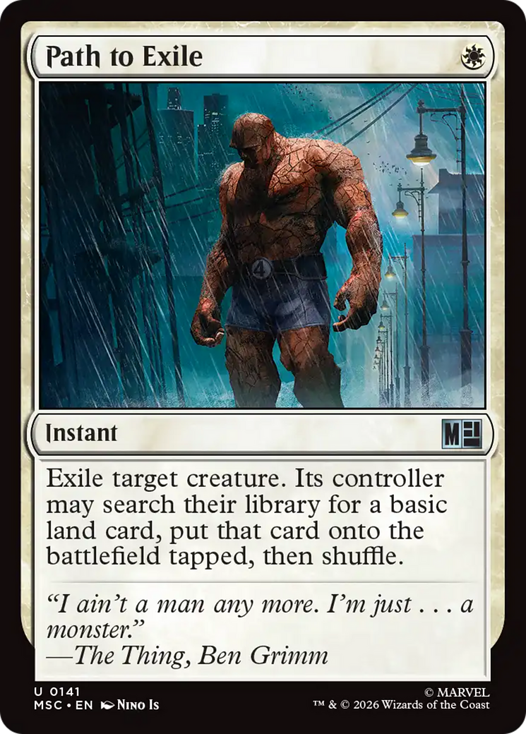 Path to Exile (Surge Foil) [Marvel Super Heroes Commander] | Gate City Games LLC