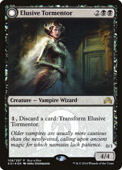 Elusive Tormentor // Insidious Mist (Buy-A-Box) [Shadows over Innistrad Promos] | Gate City Games LLC