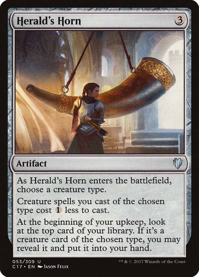 Herald's Horn [Commander 2017] | Gate City Games LLC